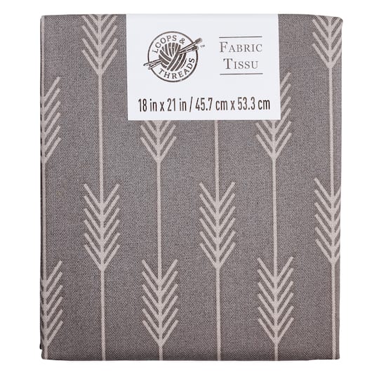 Gray Tonal Fabric By Loops & Threads™